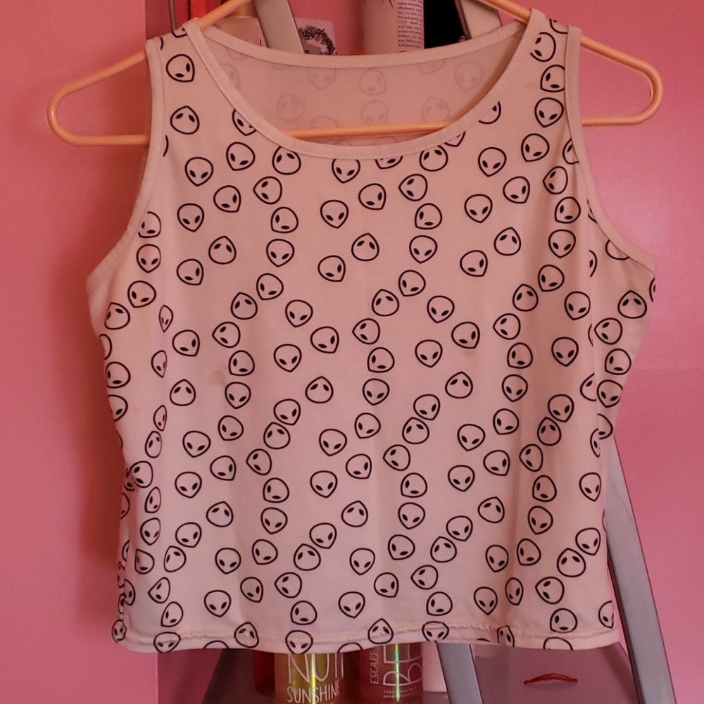Silky soft cropped tank top